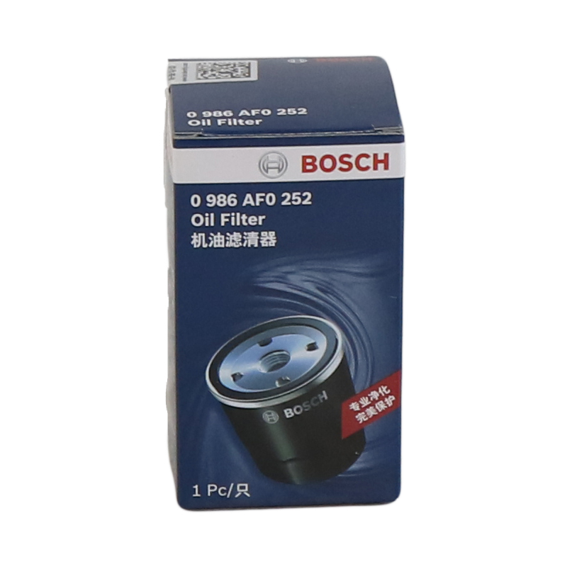博世(BOSCH)国产机油滤清器0986AF0252凯迪拉克CTS赛威SLS别克林荫大道荣御100