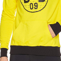 彪马(Puma)BVB Fan 男士连帽休闲运动卫衣75286311