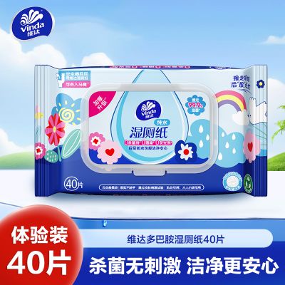 维达多巴胺湿厕纸40片