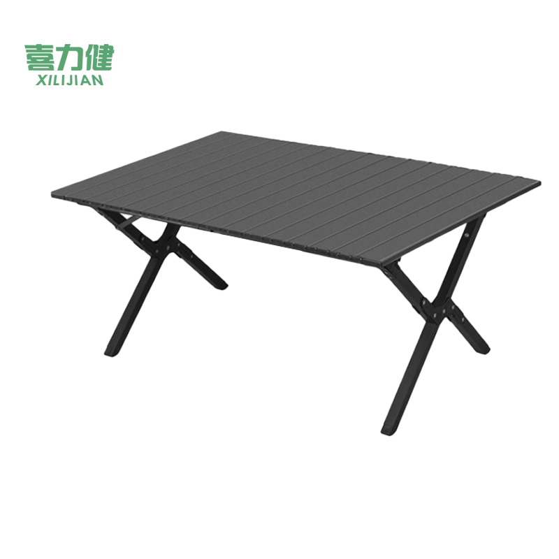 喜力健 户外折叠桌 黑色-90*60*45CM 个高清大图