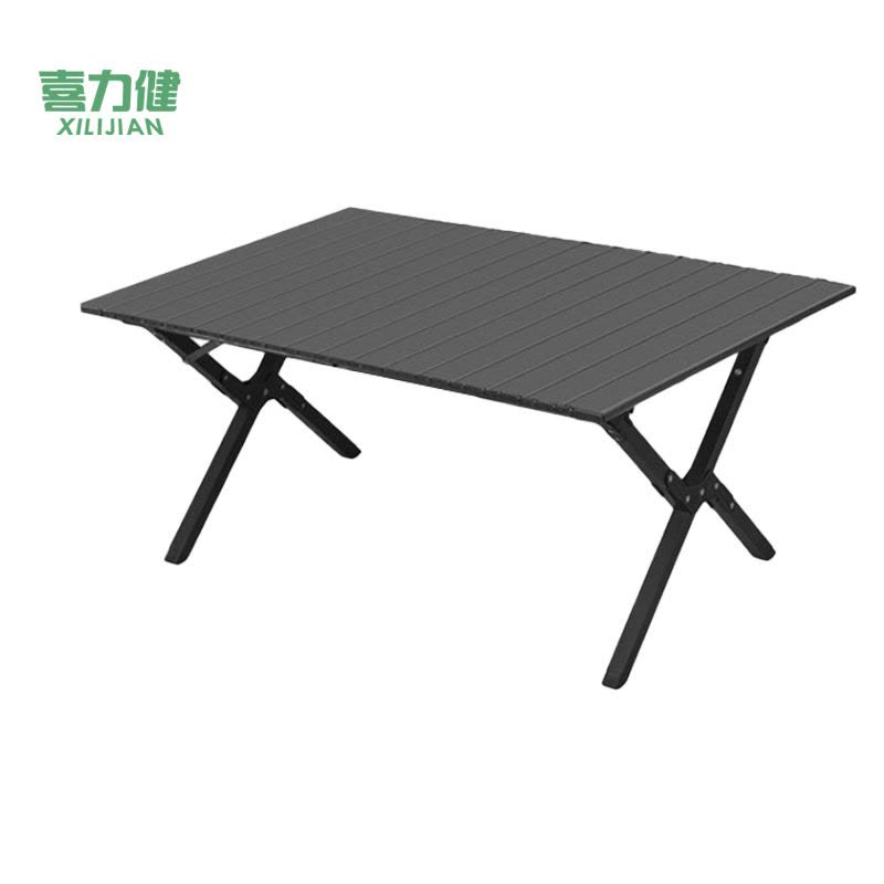 喜力健 户外折叠桌 黑色-90*60*45CM 个图片