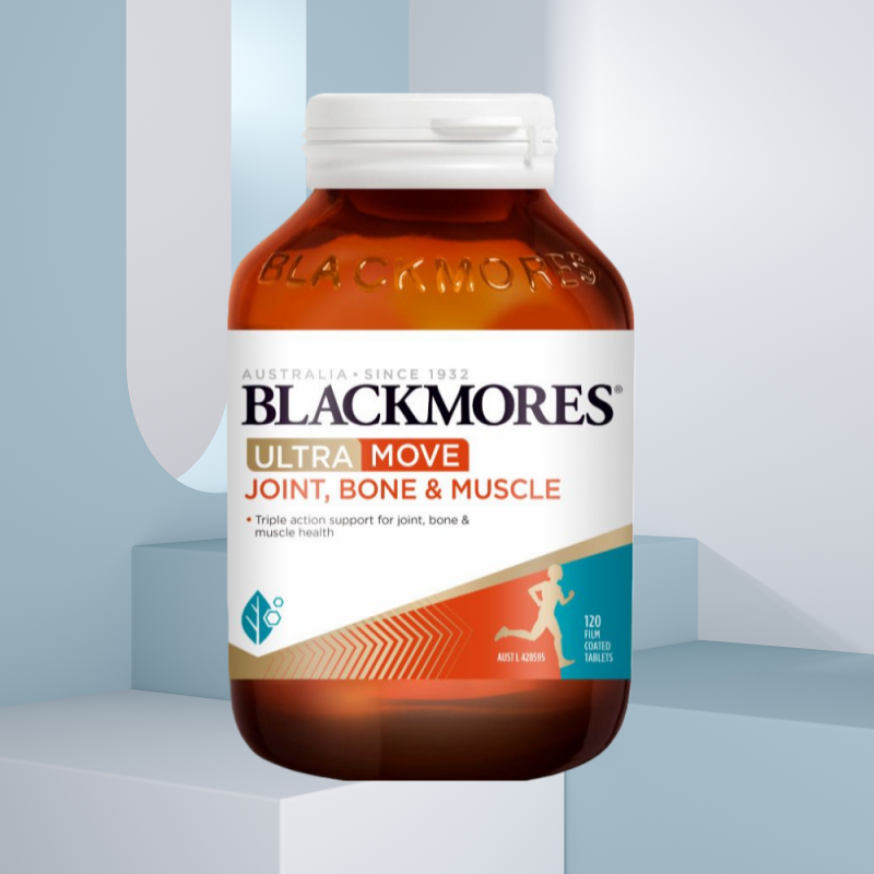 澳佳宝(BLACKMORES)全能氨糖钙镁D片120片维骨力关节灵葡萄糖氨关节骨骼保护片澳洲原装进口膳食营养补充剂高清大图