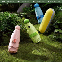 蕉下(BananaUmbrella)防晒伞胶囊太阳伞防紫外线遮阳伞女士晴雨伞迷你折叠 五折伞