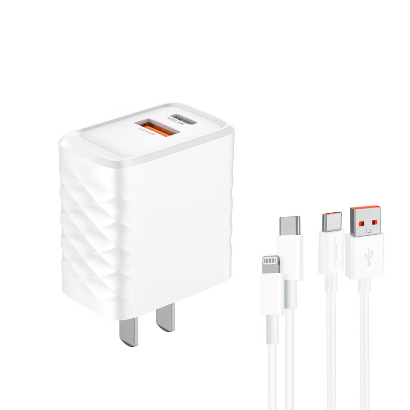 沃品(WOPOW)20W快充充电器套装Q61高清大图
