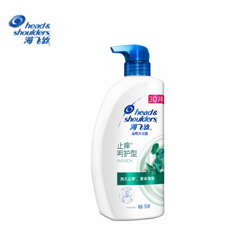 海飞丝 去屑洗发露止痒呵护型750ml/瓶 水润 去屑 单瓶装
