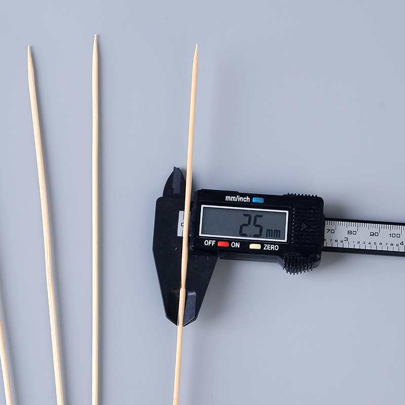 烧烤竹签批发30cm*2.5mm串串香羊肉串一次性竹签子用品工具烧烤签
