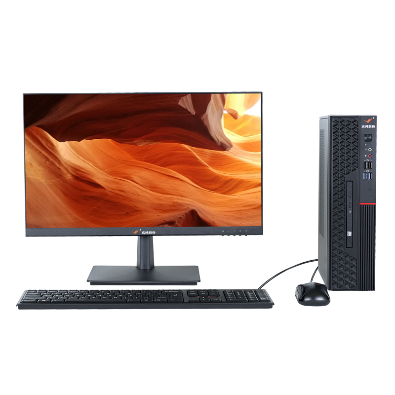 大唐高鸿 商用台式电脑 HZ600SA 23.8寸(兆芯KX-U6780A 16G 512G 集显 统信系统)