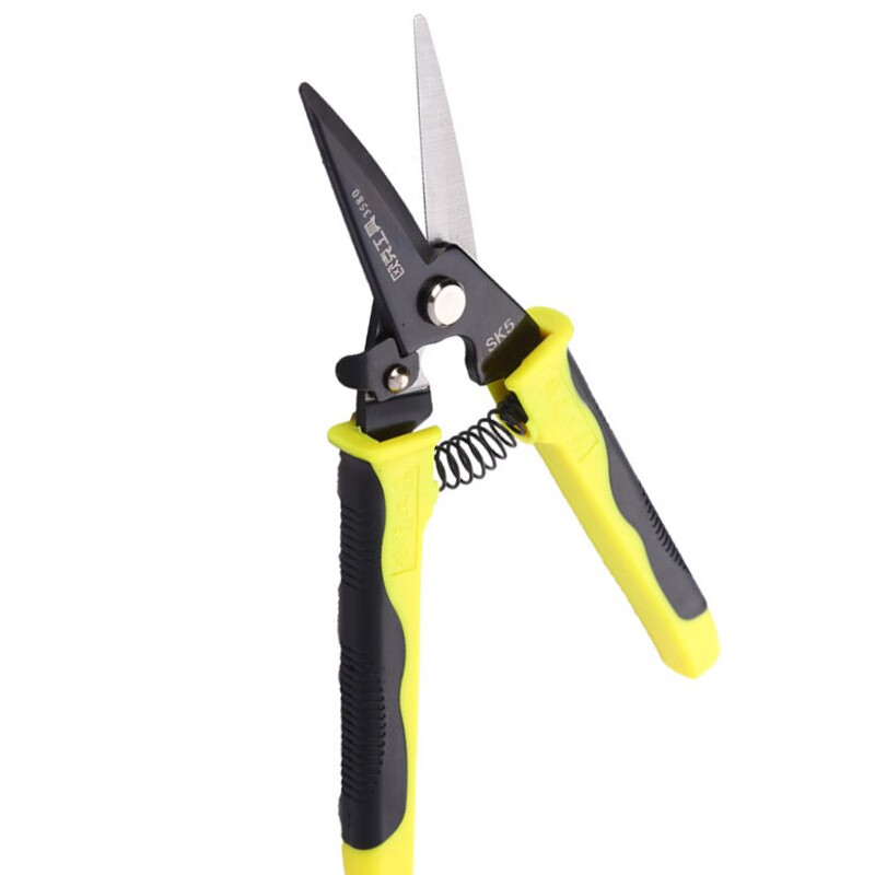 欧克 Ouke 多功能剥线钳 手动拔线钳 压线钳剥皮钳子 电缆剥线钳(8英寸多功能剪OK-3580(直头))高清大图