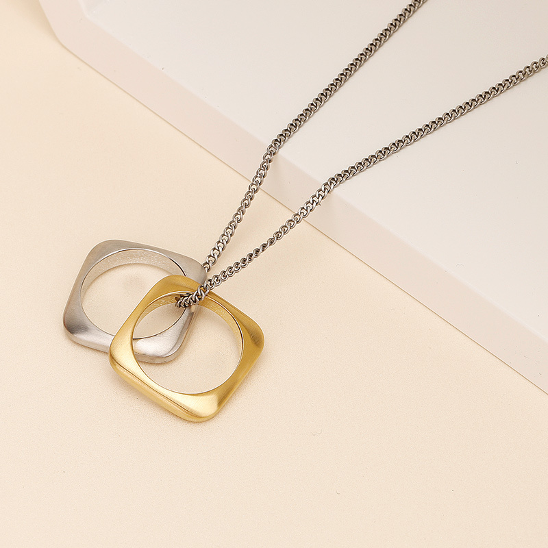 阿玛尼emporioarmani项链男士时尚螺母吊坠饰品奢侈品首饰生日礼物送