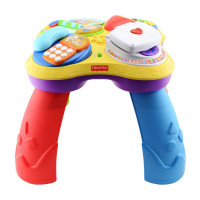 Fisher Price 费雪小狗皮皮学习桌 双语1-3岁婴幼儿益智塑料玩具包装尺寸56*13.5*40.5 BJV34