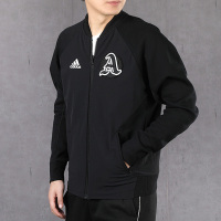 阿迪达斯adidas外套男2020新款休闲长袖立领夹克运动服FQ7616