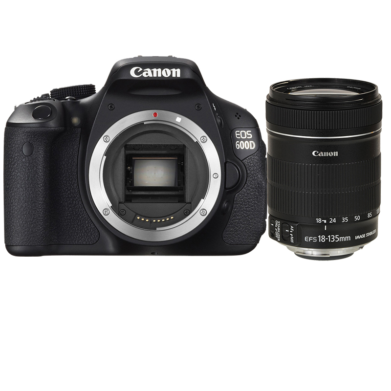 佳能 数码单反相机 EOS 600D KIT (EF-S18-135 IS)