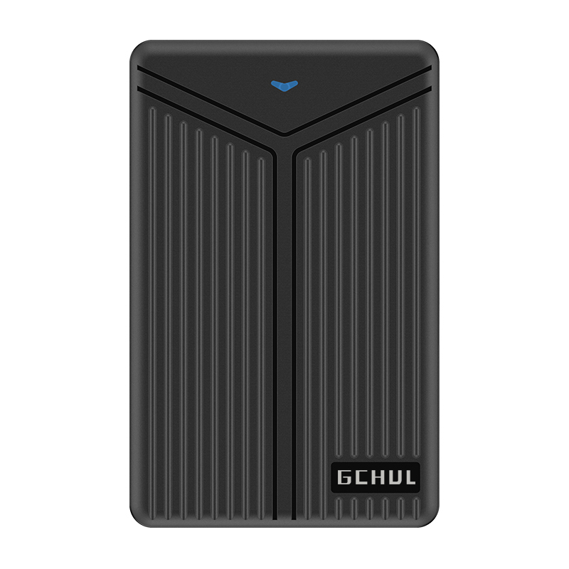杰储(GCHUL)T1000 2T USB3.0 2.5英寸 移动硬盘 (计价单位:个) 竖纹黑色高清大图