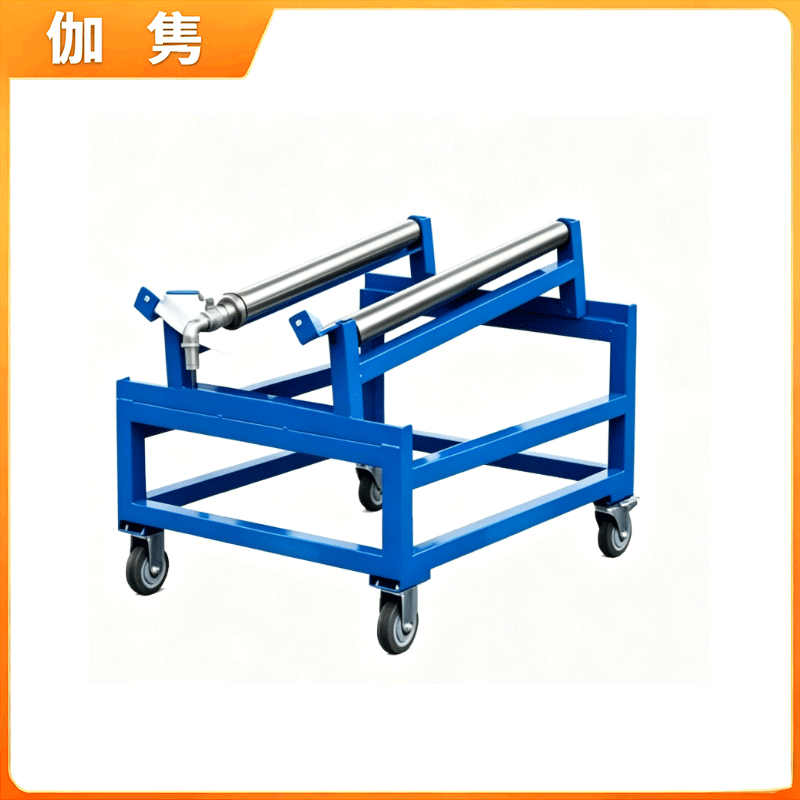 伽隽 铁桶支架 820*650*600带轮子 个高清大图