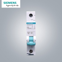 西门子(SIEMENS) 空气开关1P单进单出 20A标准型断路器 5SJ61207CR