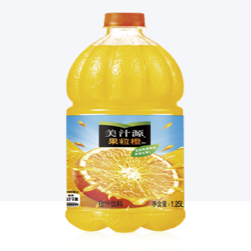 橙汁美汁源果粒橙 1.25L*12瓶