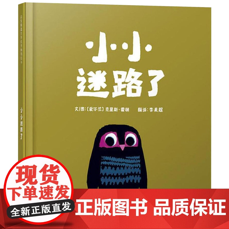 小小迷路了硬壳精装图画书克里斯霍顿作品温馨可爱的故事适合2岁3岁4岁5岁6岁小班中班大班亲子阅读书籍启发精选绘本正版童书高清大图