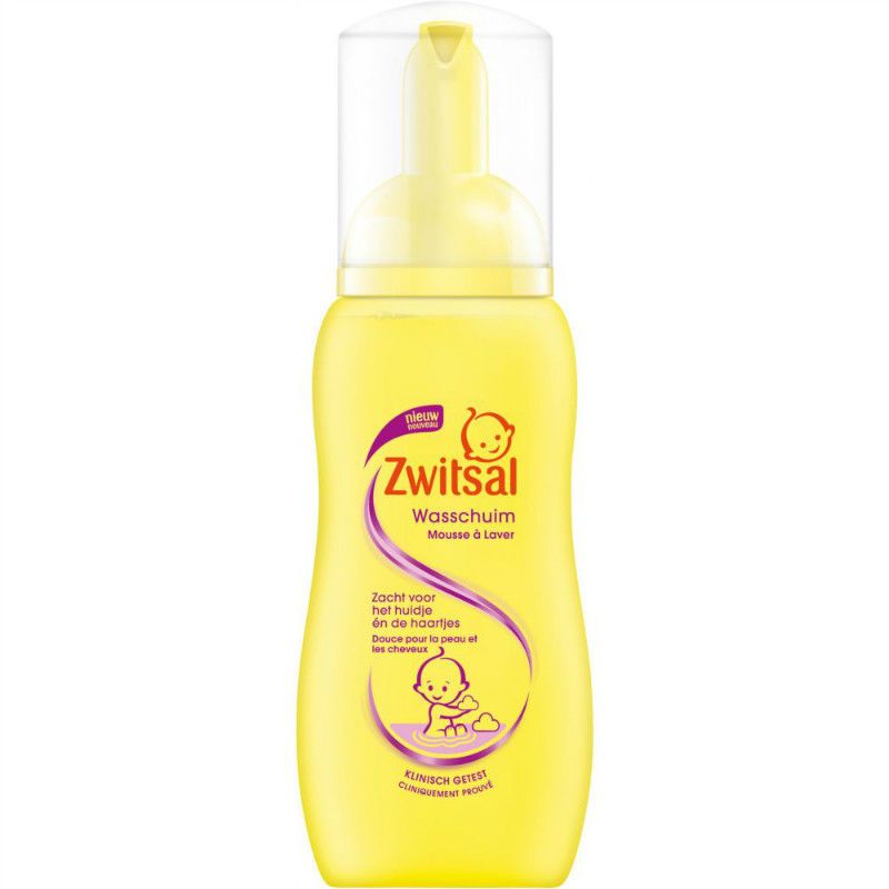[保税区发货]Zwitsal荷兰露莎双效洗护摩丝(二合一)200ml 2023.7