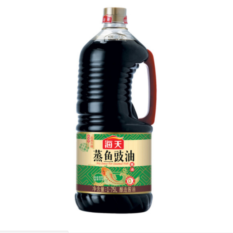 CCSM 海天 蒸鱼豉油生抽功能酱油 清蒸海鲜炒饭剁椒鱼头调味料调料1750ml