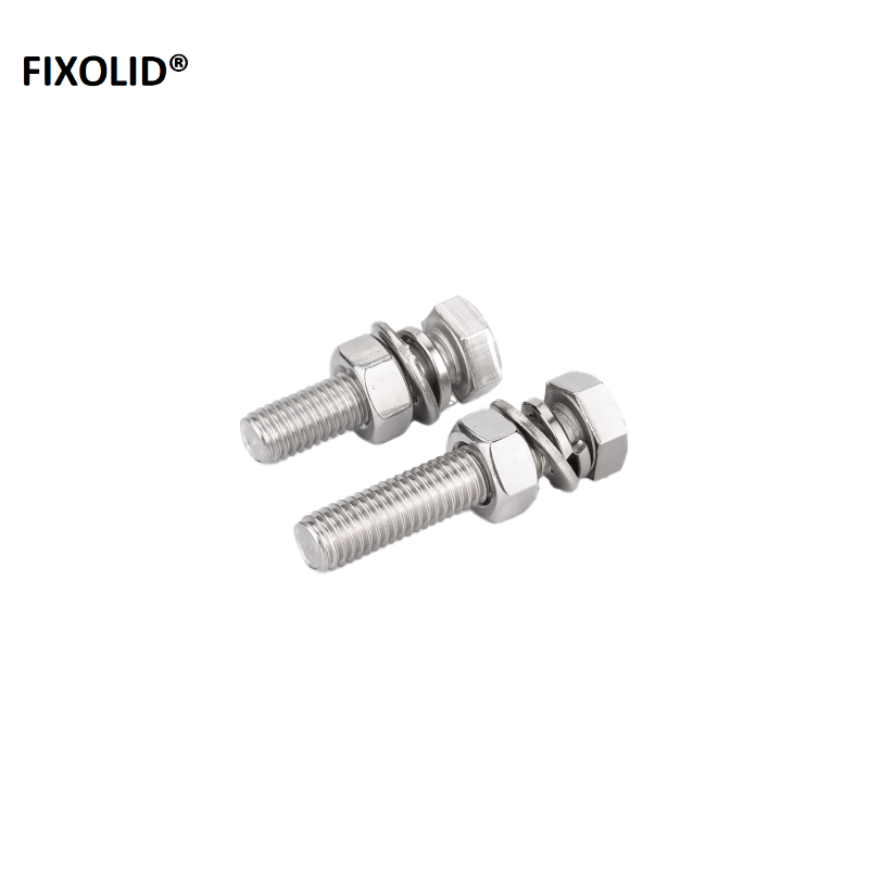 FIXOLID 不锈钢螺栓组件 M12*35mm 套高清大图