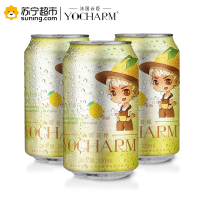 云臣 (Yocharm) 薏米柠檬味 苏打水 含气饮料 330ml*24听 整箱装