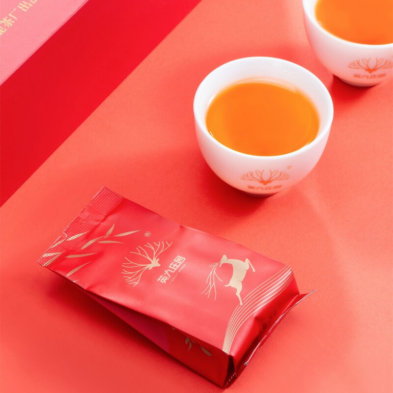 ENJOY MANOR 英九庄园 180g 一鹿春风 英红九号 一级 红茶 5g/泡袋 36袋/礼盒 180g/礼盒高清大图