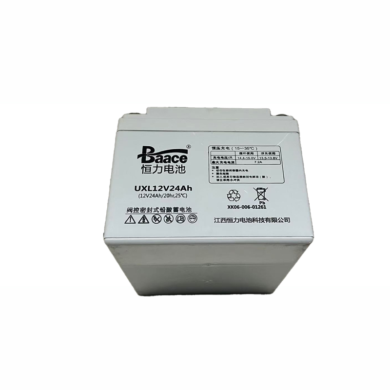 BAACE恒力铅酸蓄电池UXL12V24AH 块高清大图