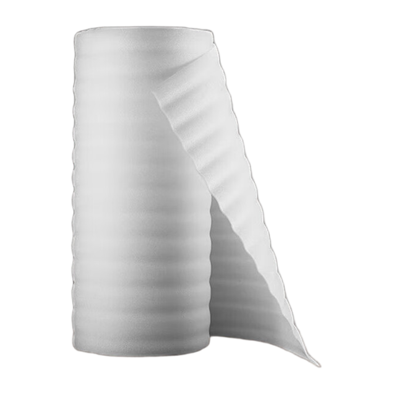 鸣固 epe珍珠棉 气泡膜包装软泡沫棉填充棉打包防震棉 厚1mm(宽40cm) KD725722