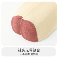 浪莎女童袜子秋冬透气小女孩宝宝棉袜消臭可爱粉系四季儿童袜 草莓 5双 XL 建议鞋码36-40码