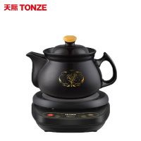 天际(TONZE)全自动家用分体煎药壶紫砂熬药罐煲电砂锅中医煮陶瓷胆智能熬药锅3升大容量煮粥神器独立BJH-D300A