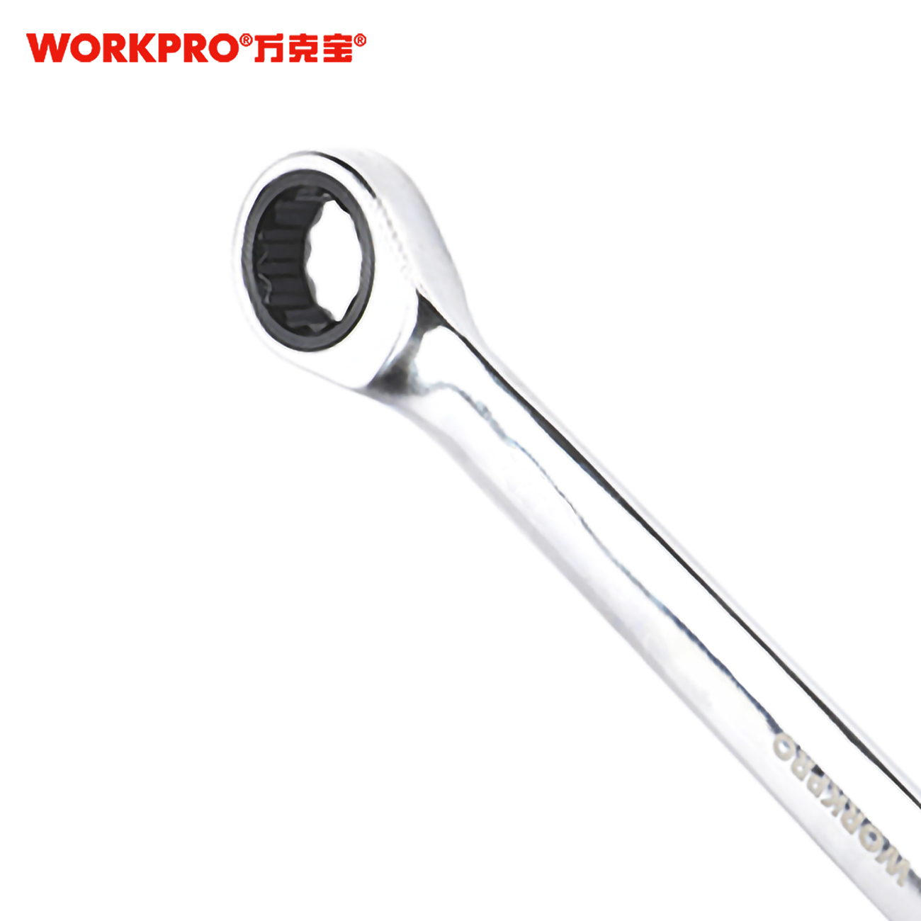 万克宝 W073728公制单向棘轮扳手15mm 把高清大图