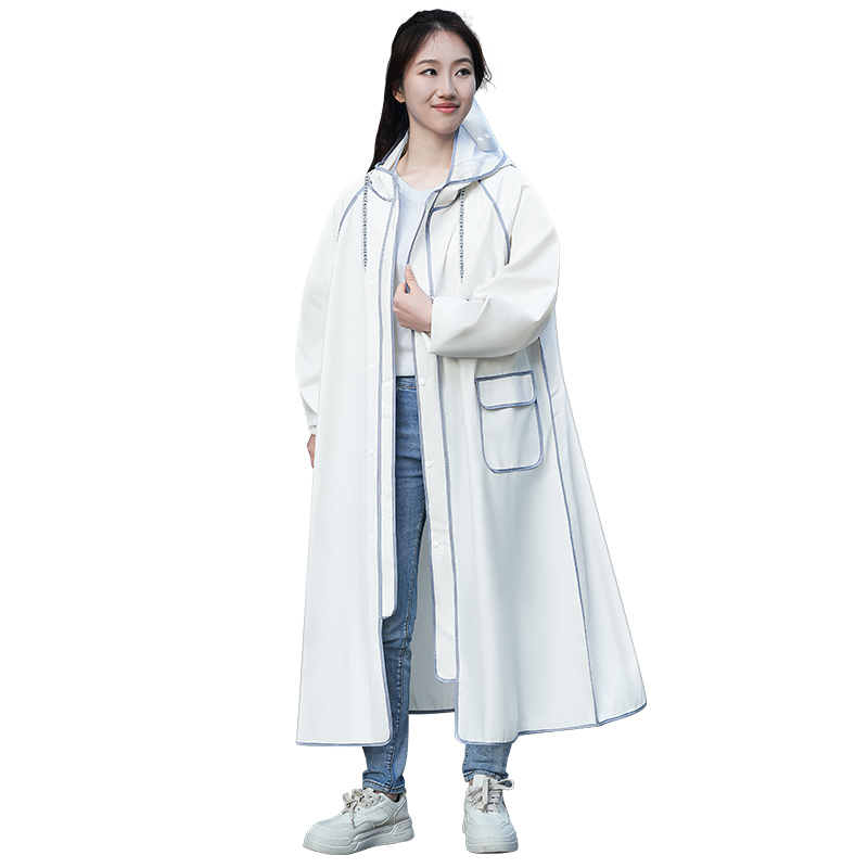 正雨雨衣女款长款全身防暴雨电动电瓶车成人外穿加厚单人新款雨披高清大图