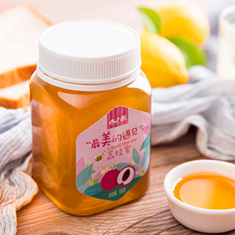 心之源 荔枝蜜 福建特色土蜂 野生蜂蜜500g
