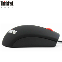 联想有线鼠标ThinkPad配件 IBM小黑大红点蓝光鼠标