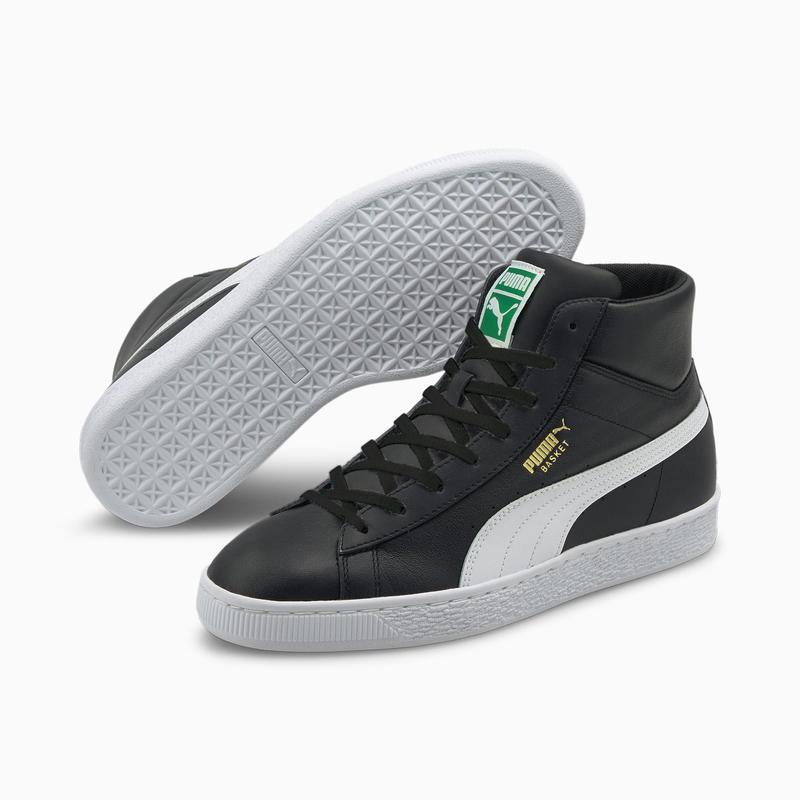puma彪马basketmid经典复古潮ins高帮舒适耐磨板鞋休闲鞋