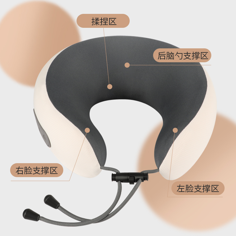 联创U型按摩颈枕颈椎按摩仪DF-MS1100M高清大图