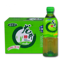 娃哈哈龙井绿茶饮料整箱装500ml*5瓶/箱子低糖茶饮料