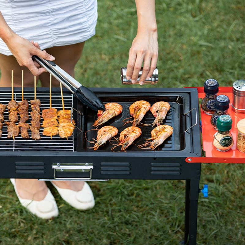 烧烤炉家用户外烧烤架碳烤肉炉子架子野外木炭烤肉锅全套烧烤用具
