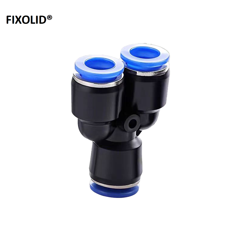FIXOLID 气管快速接头Y型三通接头 PY-5 个高清大图