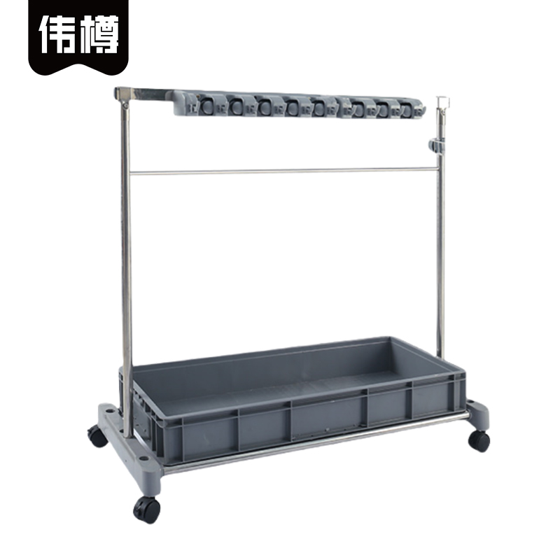 伟樽拖把架8挂10钩100*46*100cm个高清大图