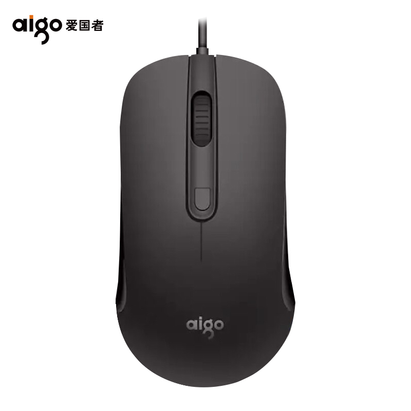 爱国者(AIGO) 4D安静通用USB 鼠标 办公室游戏通用鼠标 Q21