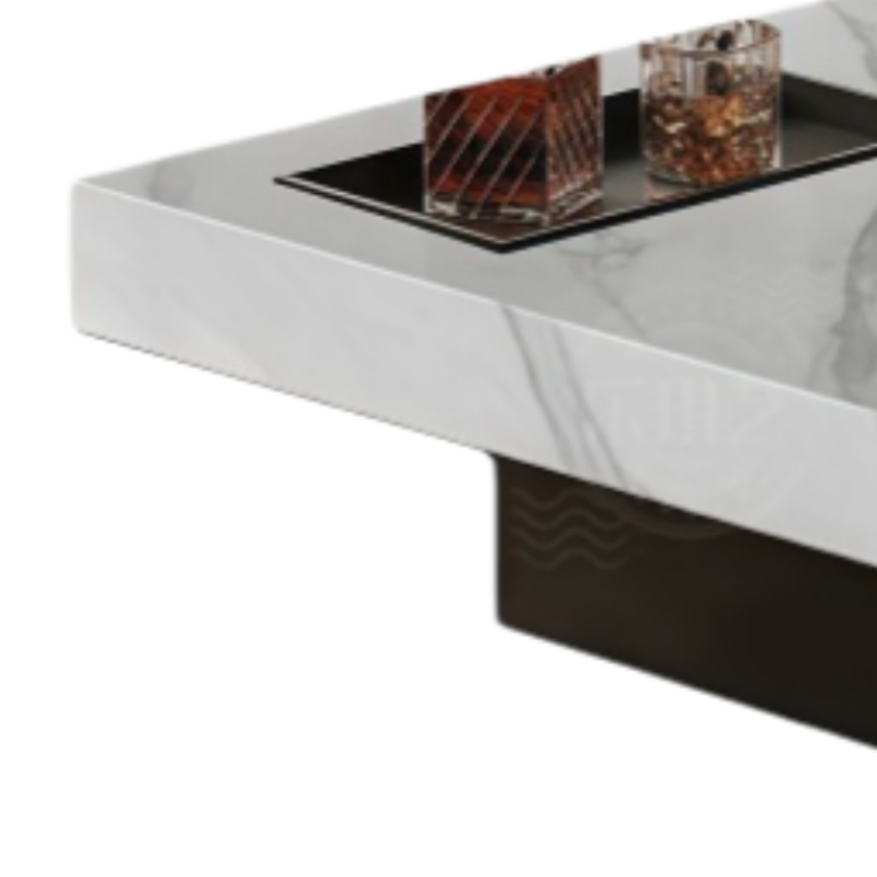 乐琪艺 岩板茶几 1.3m 张高清大图