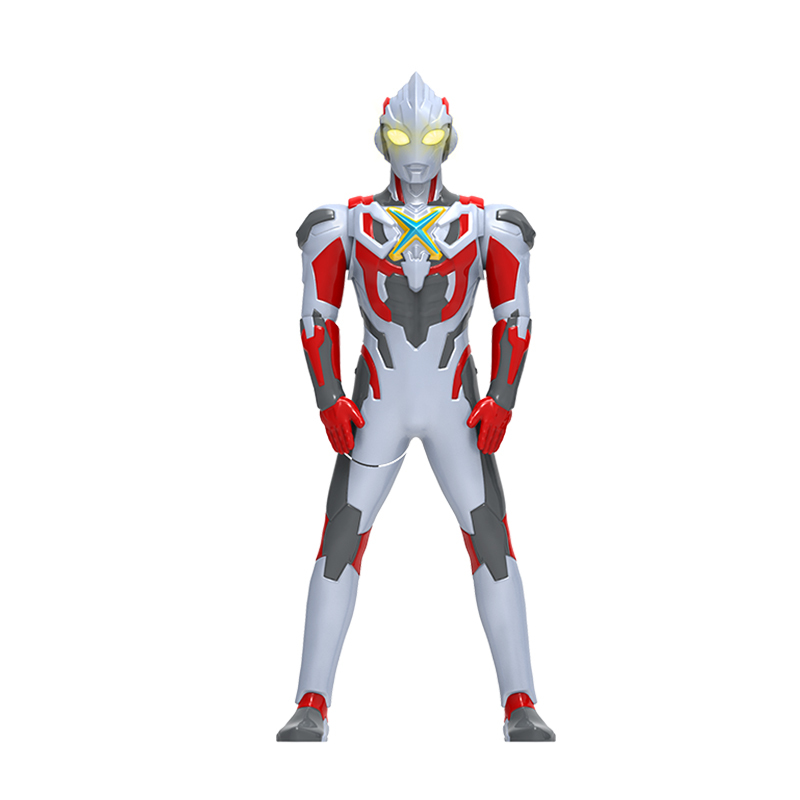 灵动创想Ultra Strike奥特必杀宇宙英雄儿童玩具男孩动漫艾克斯奥特曼ATM0202