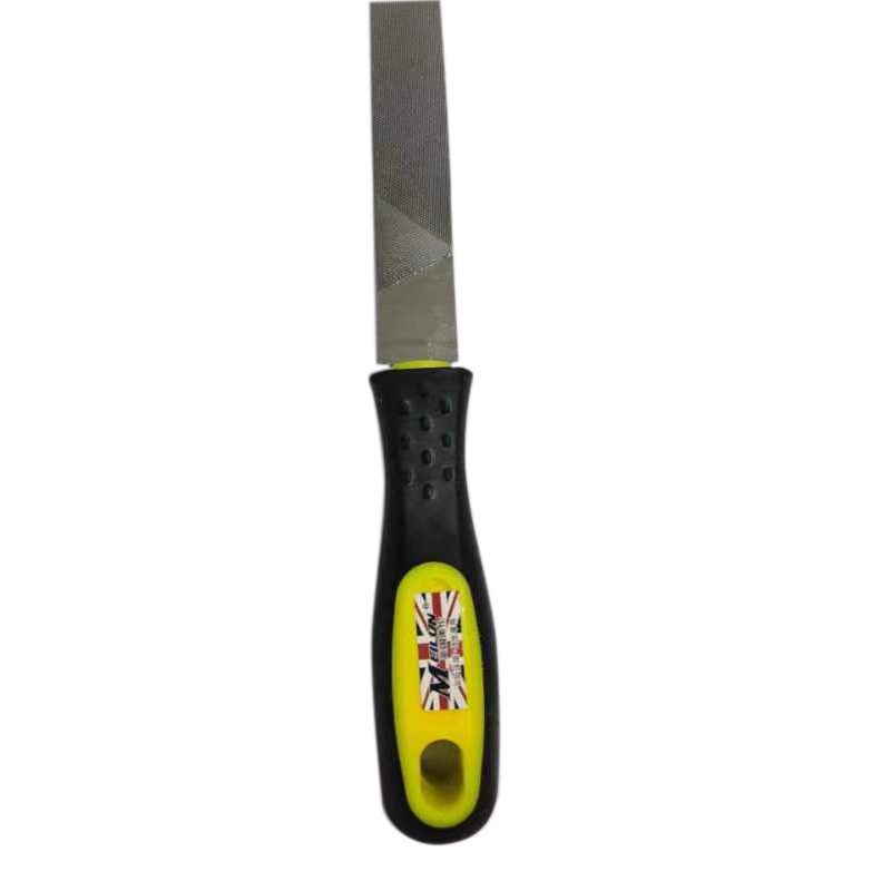 塑柄扁锉10“粗齿高清大图