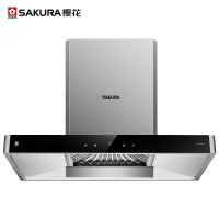 樱花(SAKURA)烟灶套餐 欧式20立方顶吸油烟机4.2KW定时燃气灶具厨电烟灶套装8A01+BDB01液化气