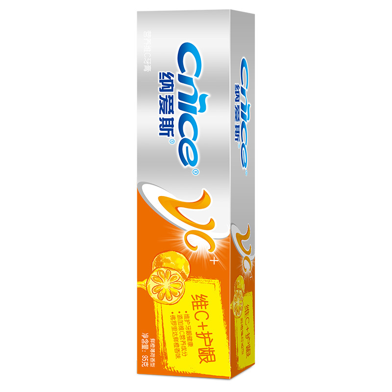 纳爱斯营养维C鲜橙薄荷牙膏95g