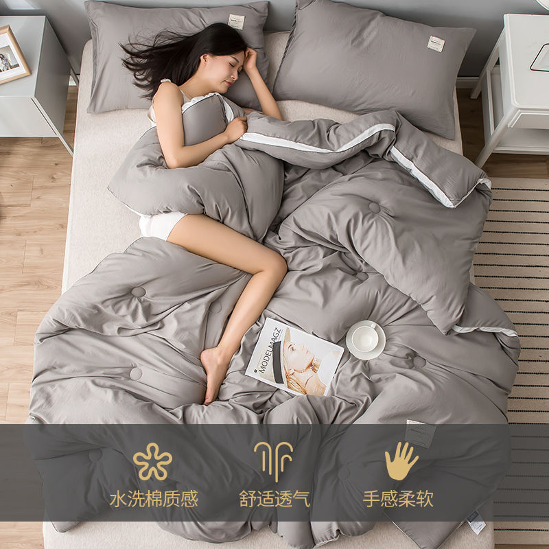 被子冬被加厚保暖棉被双人被芯春秋学生宿舍单人空调太空被高清大图