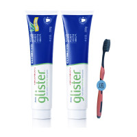 安利（Amway） 安利牙膏 丽齿健多效白茶牙膏200g和安利丽齿健多效含氟牙膏200g