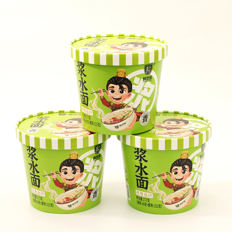 甘肃特产即食天水浆水面桶装方便面酸菜面酸辣荞面面条6桶装高清大图