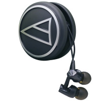 铁三角(Audio-technica)ATH-CLR100 BK 入耳式耳机 有线耳机耳塞 黑色
